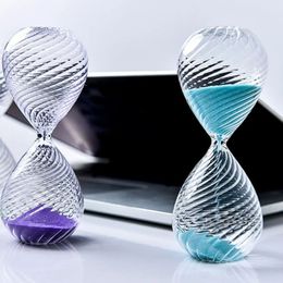 5-30 Minutes Ripple Hourglass Timer Home Coffee Shop Creativity Decor Multi-Color Options Birthday Student Gifts Recommendation