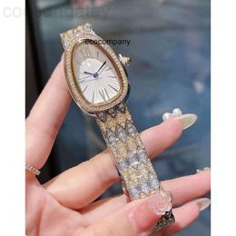 Womens Bvlgairs Bracelet Style Women Watch Serpenti Seduttori Luxury Wristwatch Snake Head Shaped Female Niche Classic Gold Shadow women wristwatch VEA9