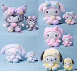 Stuffed Animals Five types Whole Cartoon plush toys Lovely 25cm dolls and 15cm keychains7383026
