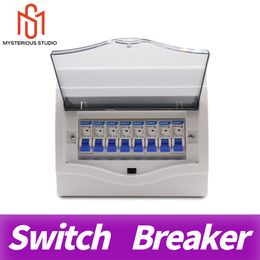 Mysterious Studio escape room game prop switch breaker turn the switch to right position to unlock and escape adventurer chamber room