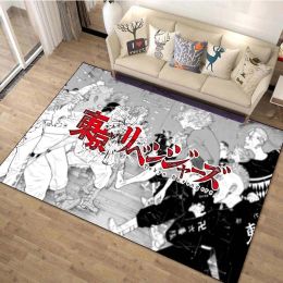 Anime Tokyo R-Revengers Printed Floor Mat Carpet 15 Sizes Living Room Bedroom Bedside Sill Bathroom Floor Mat Home Decoration