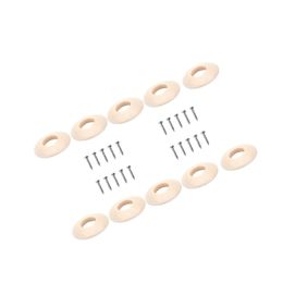 2/3/5 10 Pieces Plastic Washers for Guitar Tuners Machine Head Buttons Black