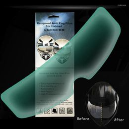 Motorcycle Helmets Helmet Clear Rainproof Anti-Fog Patch Film Universal Lens