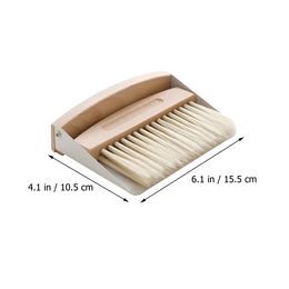 Small Broom Dustpan Desktop Cleaning Supplies Multitool Table Hand Brush Beech Kit Mini Child Auto Upholstery Cleaner