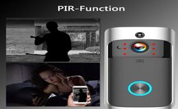 Smart WiFi Video Doorbell Camera Visual Intercom Night Vision IP Eye Door Bell Door Phone Wireless Home Security Camera 720P206H202520367