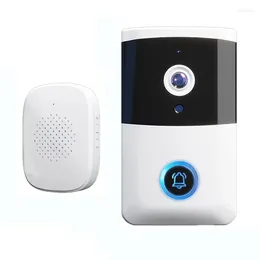 Doorbells Wireless Doorbell With Intercom Function Smart For Home Security