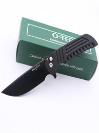 Protech Knives Mordax Pocket Folding Knife D2 Blade 6061T6 Handle Fruit Kitchen Button Knife Tactical Survival Camping Knife267V9878322