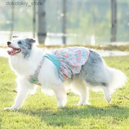 Dog Apparel Do Dress Summer Do Clothes Poodle Cori Border Collie Samoyed Husky Labrador Welsh Cori olden Retriever Bi Pet Clothin 9XL L49