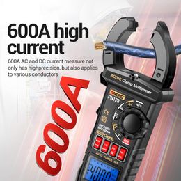 Clamp Metre 4000 Counts 600A AC/DC Current Ammeter Voltmeter Electric Tester True RMS Digital Multimeter Clamp Tool