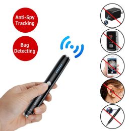 systems Mini Anti Spy RF Signal Scanner Pen Hidden Camera Detector Anti Candid Gear GPS Tracker Wireless Audio GSM Bug Gadgets Finder