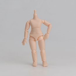 Mini Toy Doll Accessories P9 Solid Body 1/12 Split Body9 Joint Body Moving Doll Can Connect GSC Head Ob11 Bjd