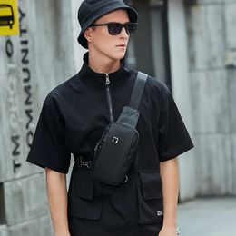 Brand Mens Chest Bag Fashion Small Male Crossbody Japanese Oxford Cloth Designer Shoulder Pouch for Husband Travel Sports 240402
