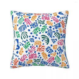 Pillow Matisse Colourful Pillowcase Printed Polyester Cover Decorative Impressionist Case Seater Square 45 45cm