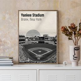 Famous Characteristic Stadium in Different Countries Printing Decorative Canvas Painting Living Room Bedroom Wall Art Home Decor
