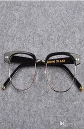 Male eyebrow eyewear frame 4919145 highquality metalpureplank for prescription glasses fullset cases 3049842