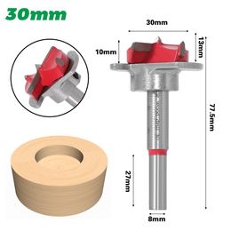 Krachtige Hinge Hole Opener Boring Bit Woodworking Cutter Diameter 15mm 20mm 25mm 30mm 35mm Adjustable Carbide Drill Bits