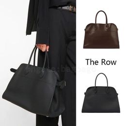 The Row Margaux17 Designer Tote Bag Terrasse Margaux15 Shoulder Bags Women Men Leisure Travel Handbags Big Capacity Cross Body Flight bag Weekend Shopping Handbag