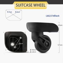 Suitcase Trolley Case Carrying Wheel Suitcase Silent Universal Wheel Accessories Replacement Wheel Boarding Case Casters