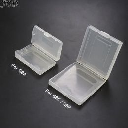 JCD 10pcs Plastic Game Cartridge Card Case for GameBoy Colour GBC GBA GBP Gaming Cards Anti-Dust Clear Protective Box