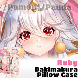 Pillow Ruby Dakimakura Tower Of Fantasy Game Sexy Cover Hugging Case Full Body Otaku Pillowcase Home Bedding Decor Gift