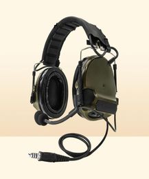 Headphones Earphones TAC-SKY COMTAC Detachable Headband Silicone Earmuffs Noise Reduction Tactical Headphones COMTAC III 2211019901398