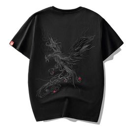 Clothes Mens T-shirt Fashion Printed Short Sleeve Blank Custom Embroidered for Men