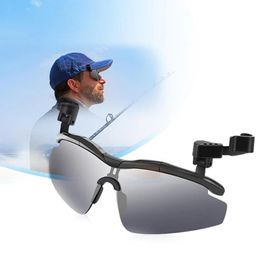 Adjustable Tac Outdoor Polarized Fishing Glasses Hat Visors Sport Clips Hat Clip On Sunglasses For Biking Hiking Golf Eyewear