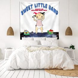 Melanie Martinez Posters Banner Flag Tapestry Home Decorating Crying Child Bedroom Painting