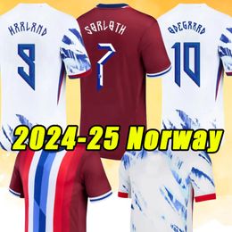 24 25 Norwaies soccer Jerseys 24 HAALAND noruega 10 ODEGAARD Odegaard Berge King Sorloth camisetas 2024 2025 national team Football shirt ADULT KID CHILD