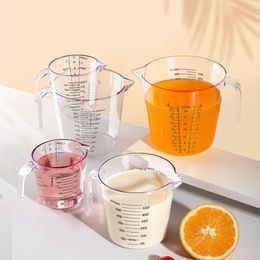 High Borosilicate Glass Measuring Cup Jug Clear Milk Cup For Baking Cooking Kitchen Accesssories Large Capacity Measuring Tool