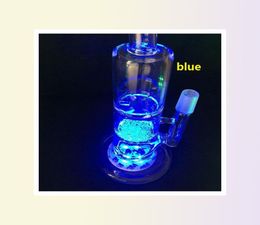 LED Light For Glass Bong Base LED Light 7 Colors Automatic Adjustment in stock OVER 100Pcs DHL3941483