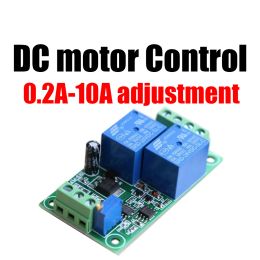 12V24V DC Brush Motor Motor Positive Negative Control With Overload Overcurrent Lock Protector 10A Current Adjustable