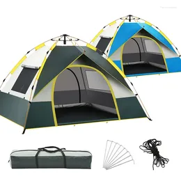 Tents And Shelters Automatic Quick Open Outdoor Camping Tent Sun Protection 2-3-4