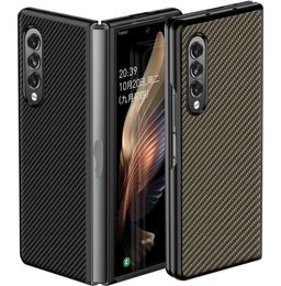 Carbon Fibre Cases For Samsung Galaxy Z Fold 2 3 Fold3 Case Protective Hard Back Cover4116244