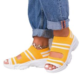Sport Comfy Sandals For Women Summer Casual Platforms Shoes Female Outdoor Sandal Low Heel Thick Bottom Sandalias3945534