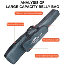 Sougayilang 80cm 100cm 120cm Fishing Rod Storage Bag Oxford Cloth Waterproof Fishing Gear Organiser Carp Fishing Bag Tackle Tool