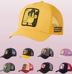 New Brand Anime Bunny Looney TAZ Snapback Cap Cotton Baseball Cap Men Women Hip Hop Dad Mesh Hat Trucker Dropshipping4537098