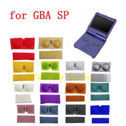 For GBA SP replacement screw dust stopper Rubber Feet Cover for Gameboy Advance SP console accessories