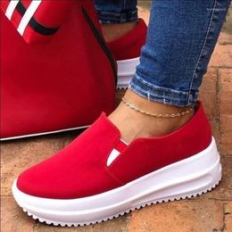 Casual Shoes 2024 Spring Autumn Designer Wedge Flats Heel Walking Fashion Breathable Sneakers Women Platform Running Sports Mujer