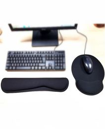 Epacket Keyboard mouse wrist rest mouse pad ergonomic bracket suitable for computers PCs notebooks8766386