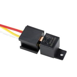 1 PCS 4/5 Pin 80A Waterproof Car Relay Long Life Automotive Relays Normally Open DC 12V/24V JD1914 JD2914 With Plastic Back