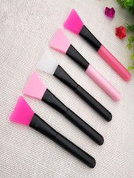 Silicone Mask Brush For Shills Mud Mask Professional Makeup Brushes Cosmetic Tools For Foundation Face Powder 5 styles RRA13249037193
