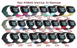For Fitbit Versa 3 Versa 4 Watchband Strap for Versa3 Versa4 Fitbit Sense Bracelet Band Smart Watch Sport Replacement Wristban7876579