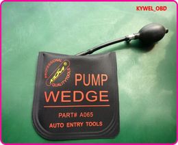 New KLOM PUMP WEDGE Airbag Air WedgePump Wedge for Unlock Car Door bump key padlock tool Middle Size with Black Color9551057