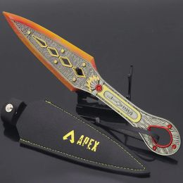 APEX Legends Wraith Heirloom Metal Hope's Down Kunai Multiple Sizes Model Game Uncut Military Toys Knife Birthday Gifts for Boys