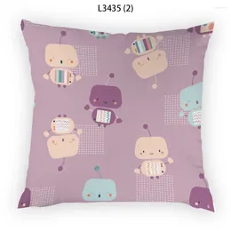 Pillow Cover Home Decor Cartoon Upholstery Chair Throw Pillows Geometry Pillowcase Sofa Bedroom Nordic Artistic E2243