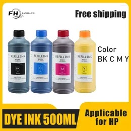 Ink Refill Kits 500ML Dye BK C M Y Compatible For 7740 8210 7720 7730 8710 8720 Inkjet Printer Cartridge