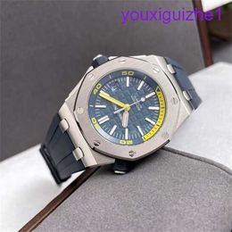 Lastest AP Wrist Watch Royal Oak Offshore Series Mens 15710ST.OO.A027CA.01 Automatic Mechanical 42mm Dial Night Glow Watch Box Certificate Complete Set