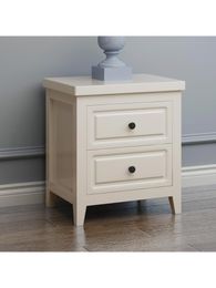 Locker children's cabinets Solid wood American country style furniture Simple bedside table Pine bedside table