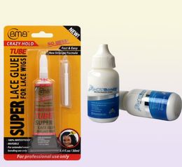 30ML BMB Super Lace Glue Adhesive Tube Crazy Hold For Lace Wigs lace glue9817966